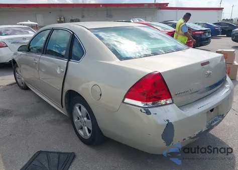 2010 Chevrolet Impala Lt из США, поврежденный, VIN 2G1WB5EN7A1177911